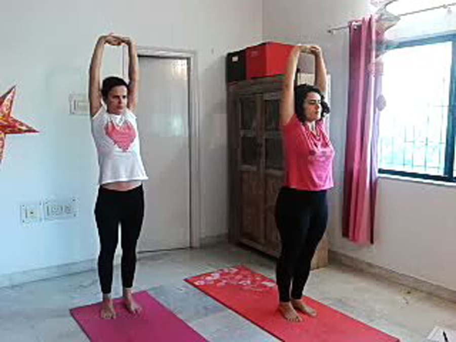 Meditation practice at Anahat Yoga Pune
